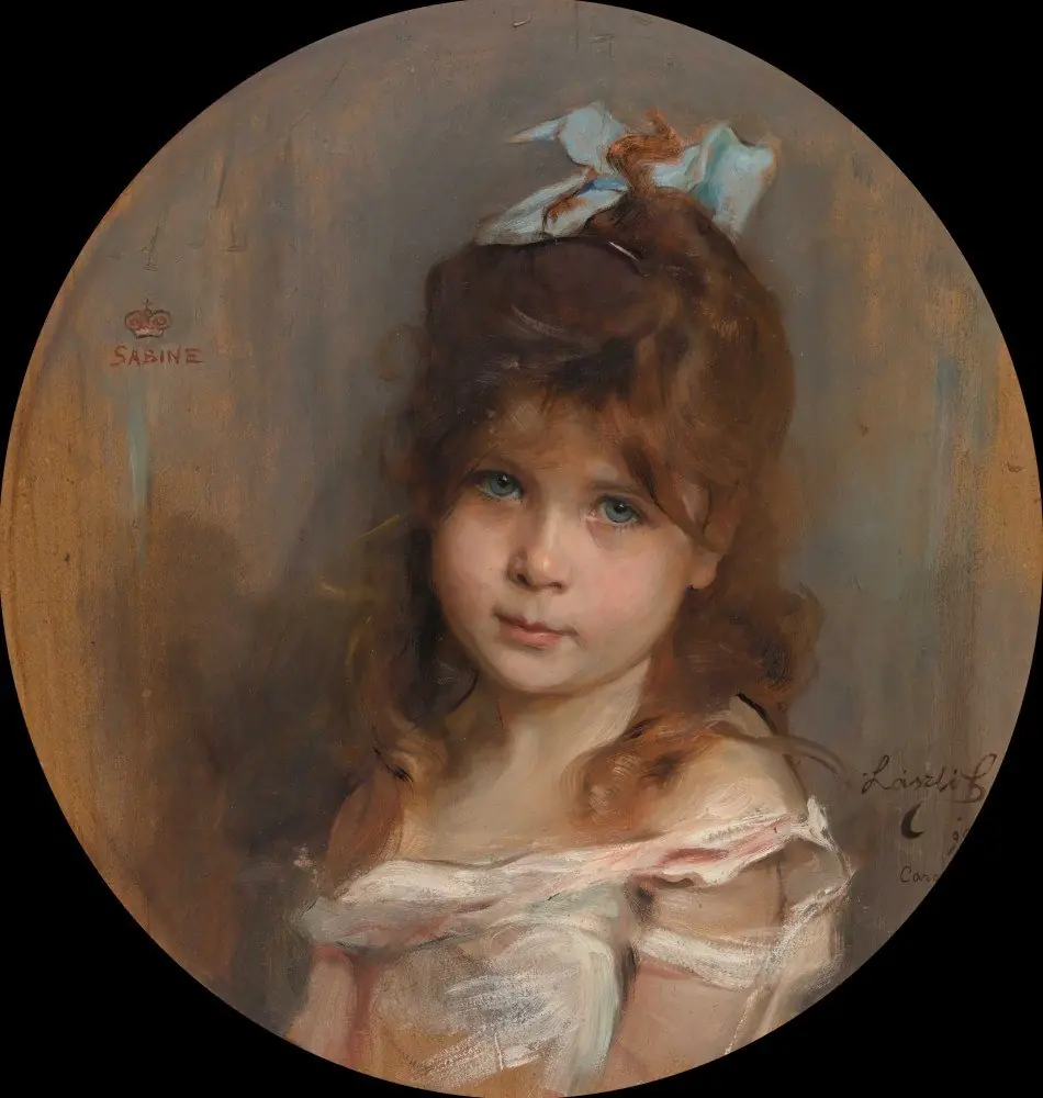 Portrait of Princess Sabine of Hohenlohe