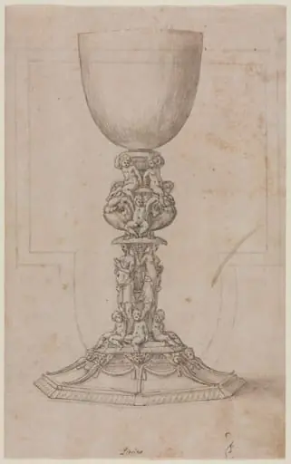 Design for a Chalice (recto)