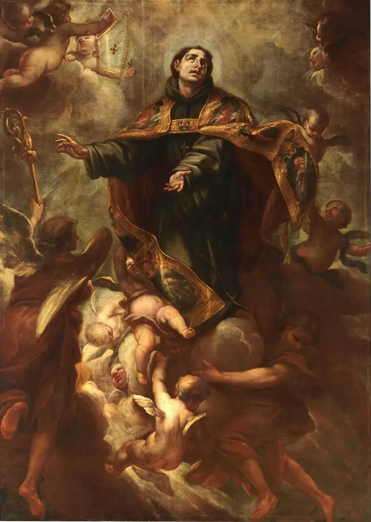 Saint Louis Bishop in Glory