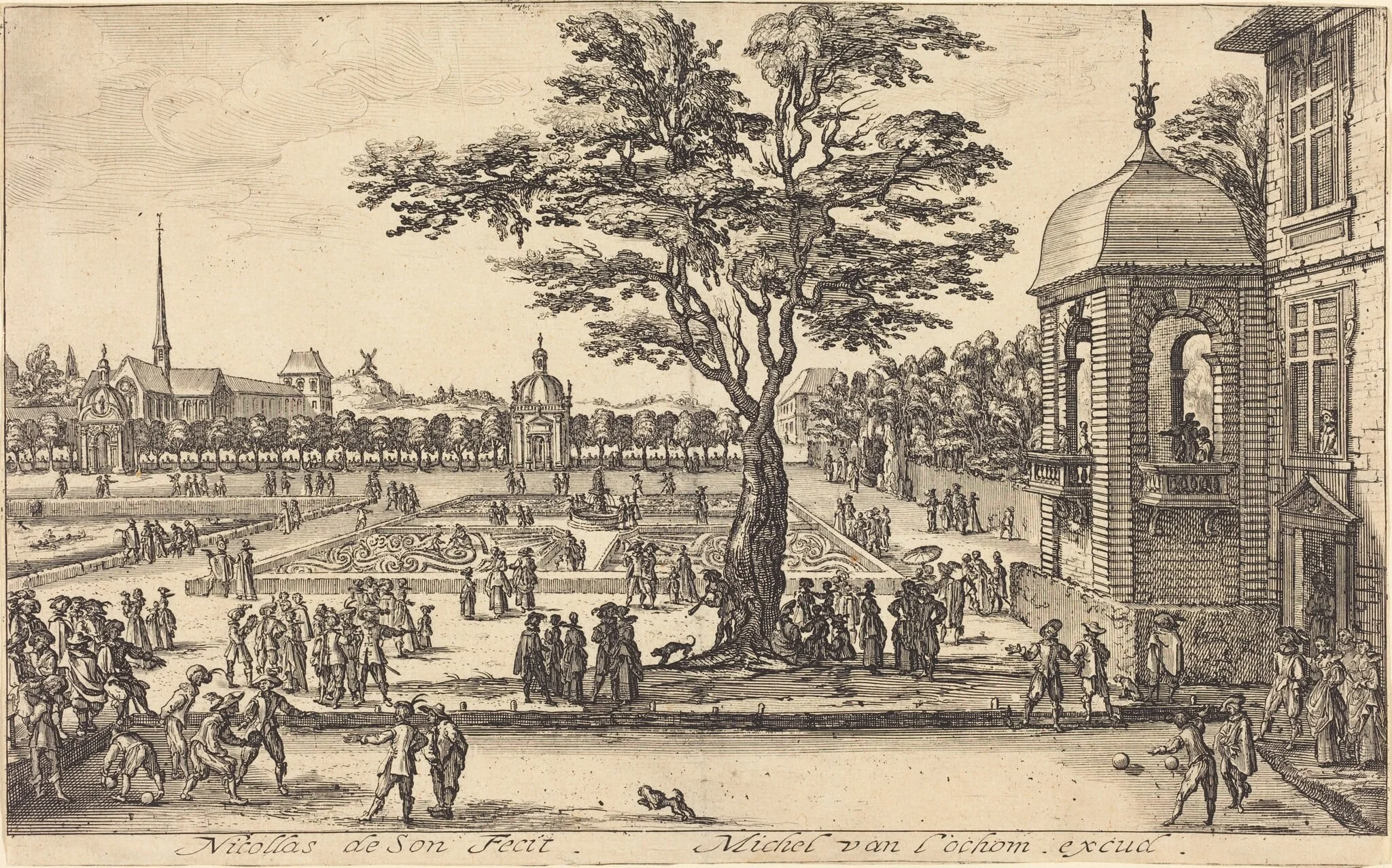 View of a Garden