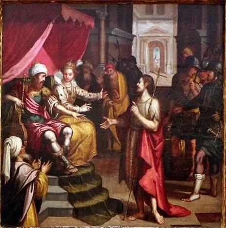 Saint John the Baptist before Herod Antipas and Herodias