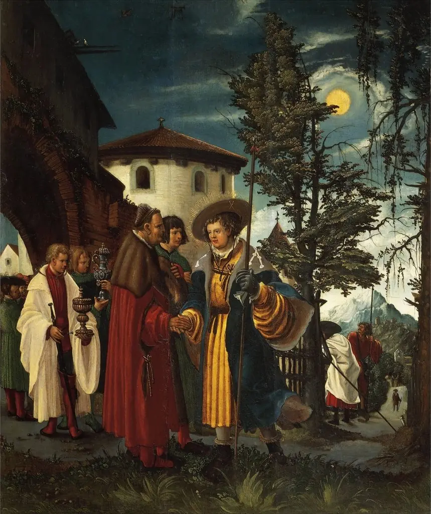 The Departure of Saint Florian