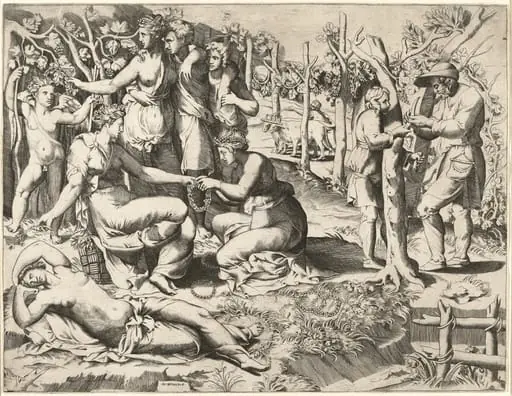 Flora and Her Nymphs