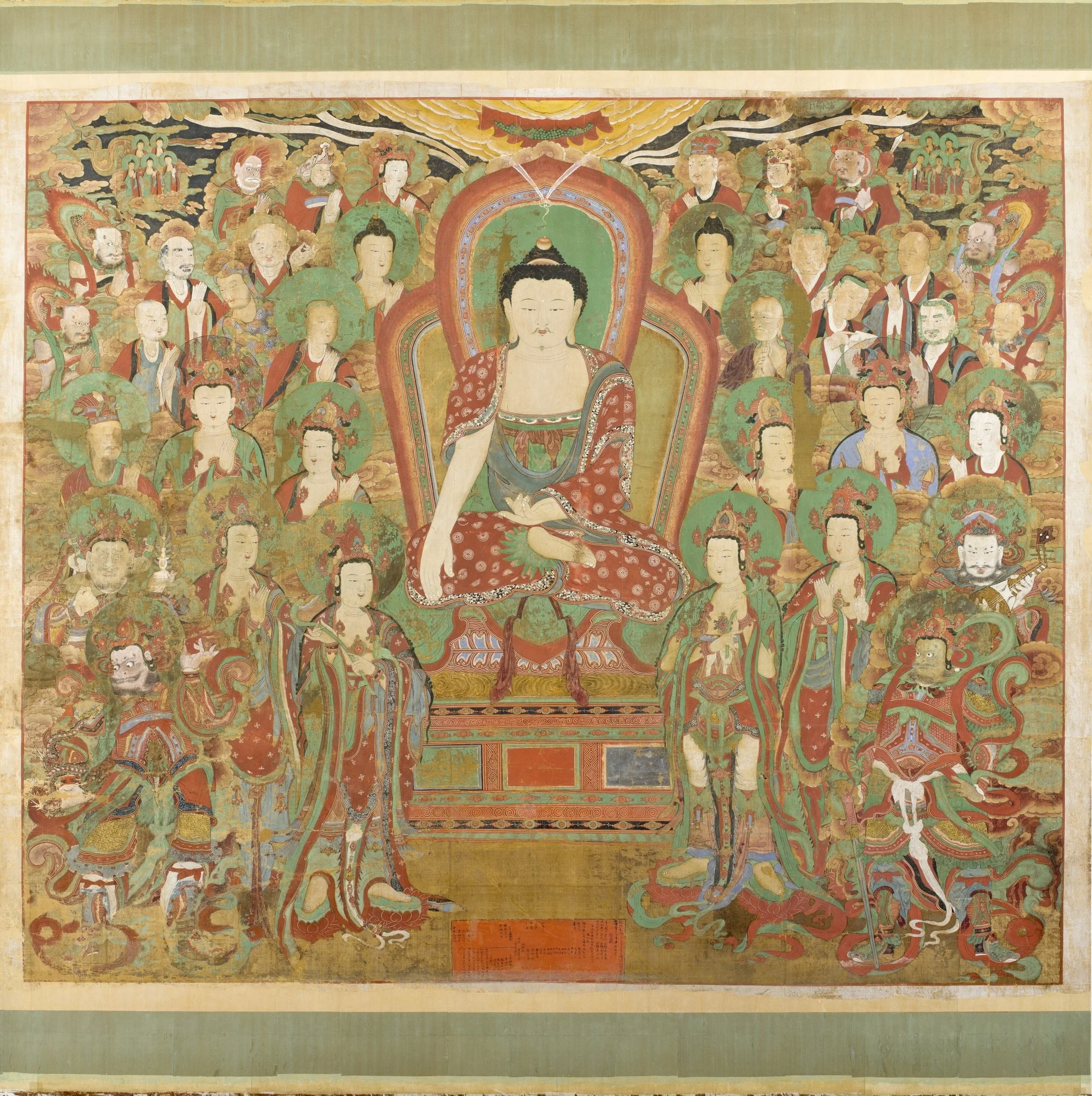 Preaching Sakyamuni Buddha