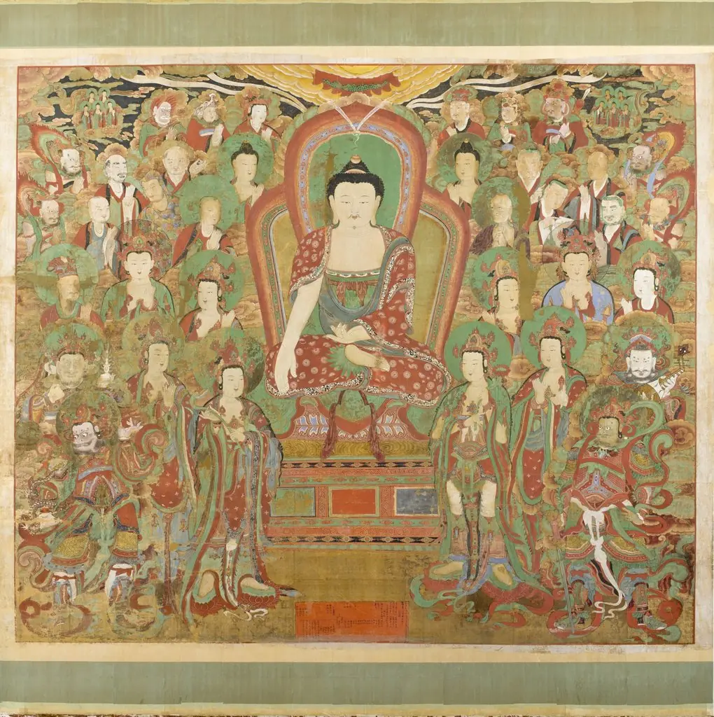 Preaching Sakyamuni Buddha