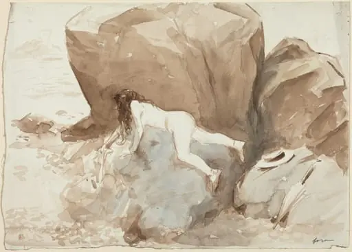 Nude on Rocks