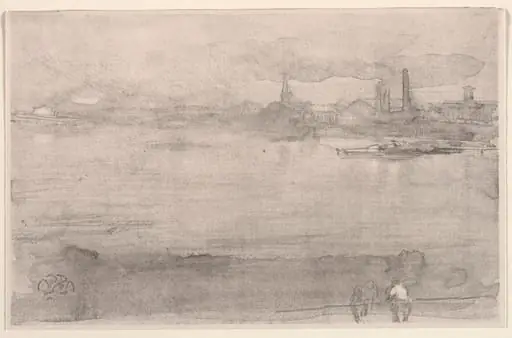 Early Morning:  The Thames at Battersea, London