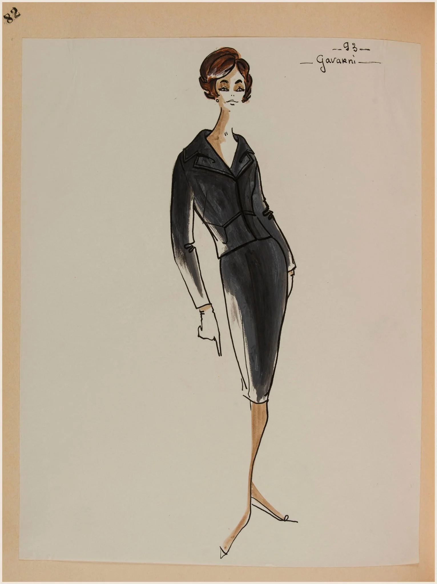 Gavarni, by Marie-Louise Carven, 1958