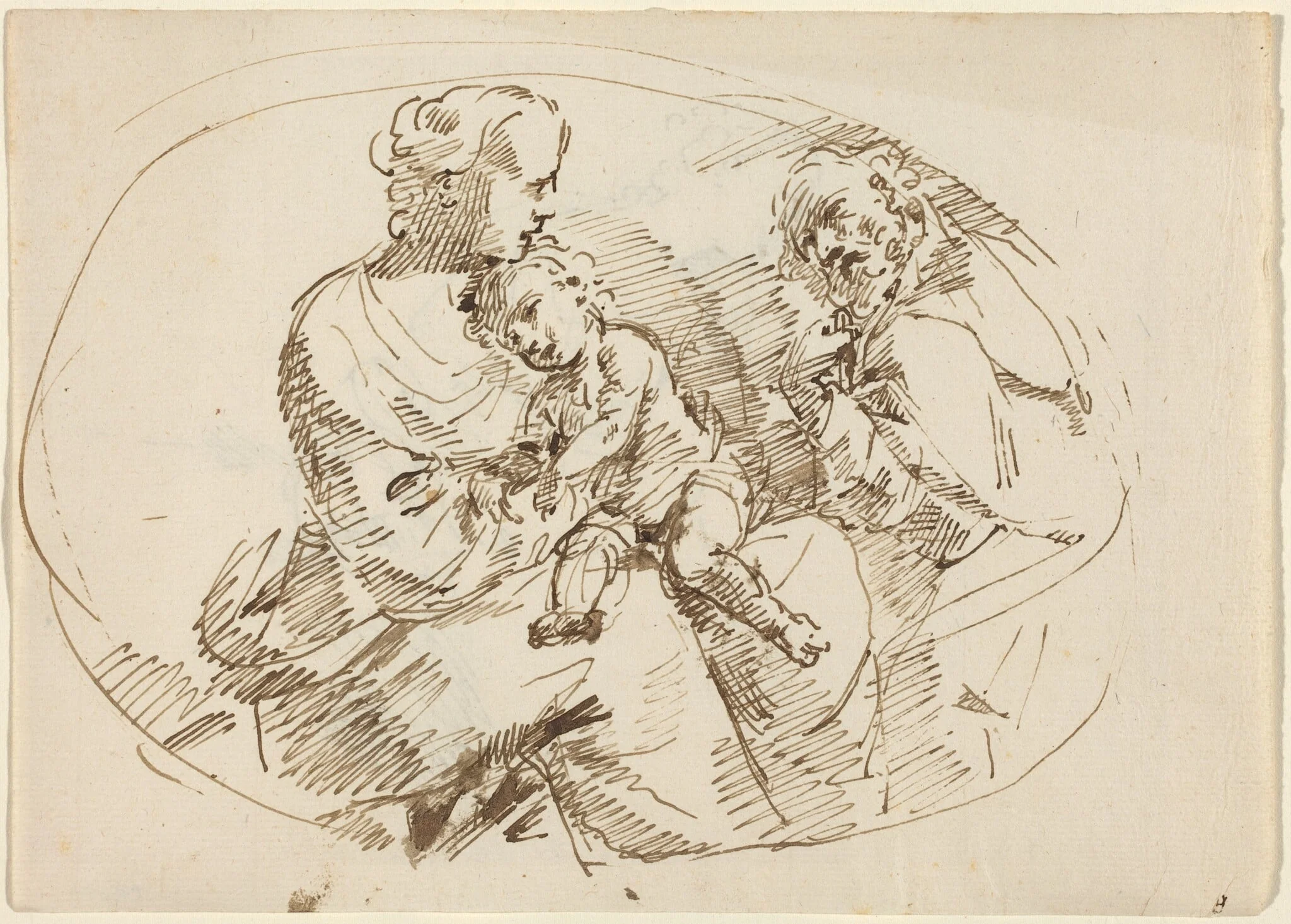 Holy Family [recto]