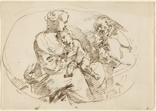 Holy Family [recto]
