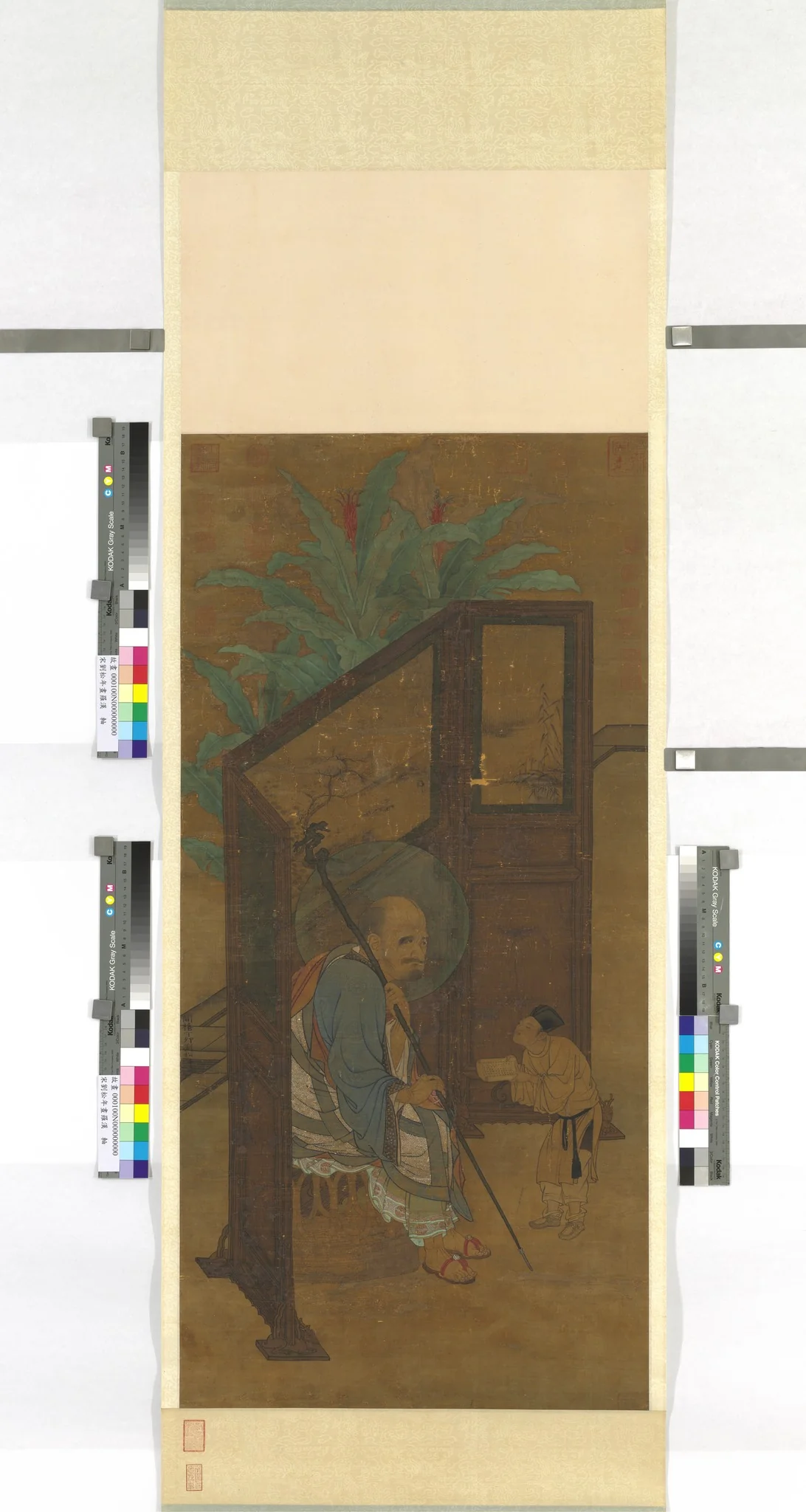 Lohan, by Liu Songnian, unspecified, 1207