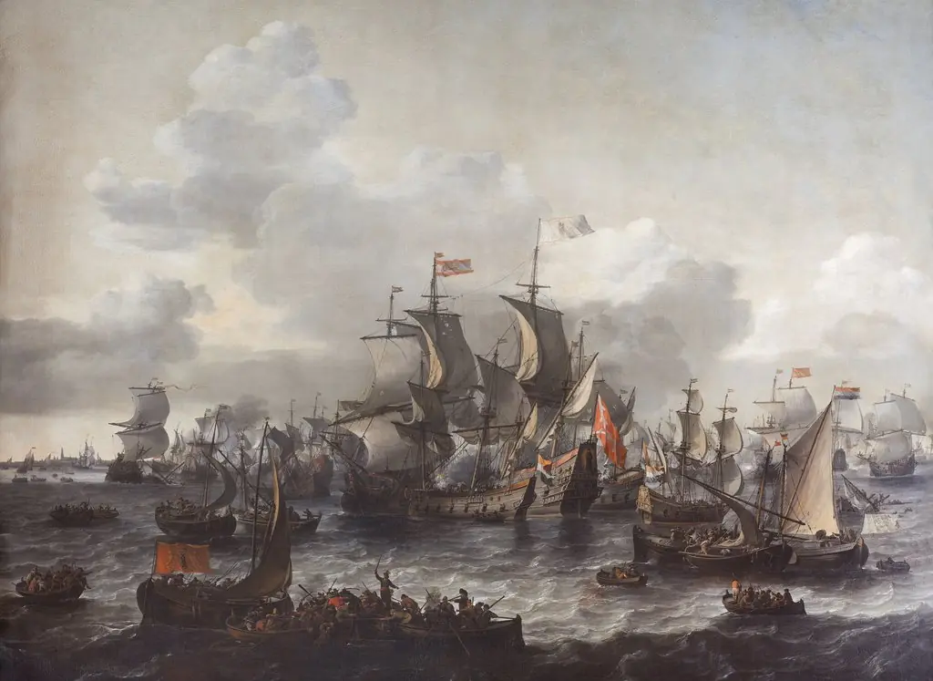 The battle of the Zuider Zee, 1573