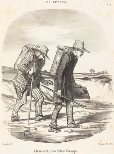 A la recherche d'une forêt en Champagne (In Search of a Forest in Champagne)