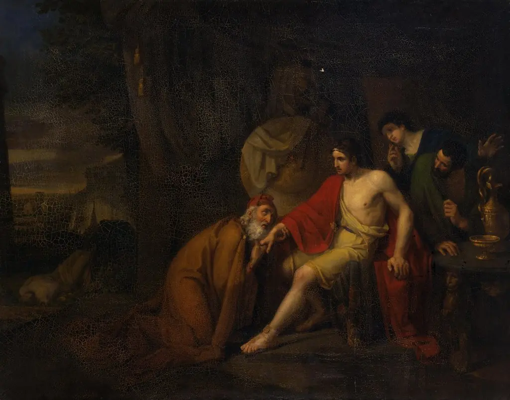 Priam Begging the Body of Hector from Achilles