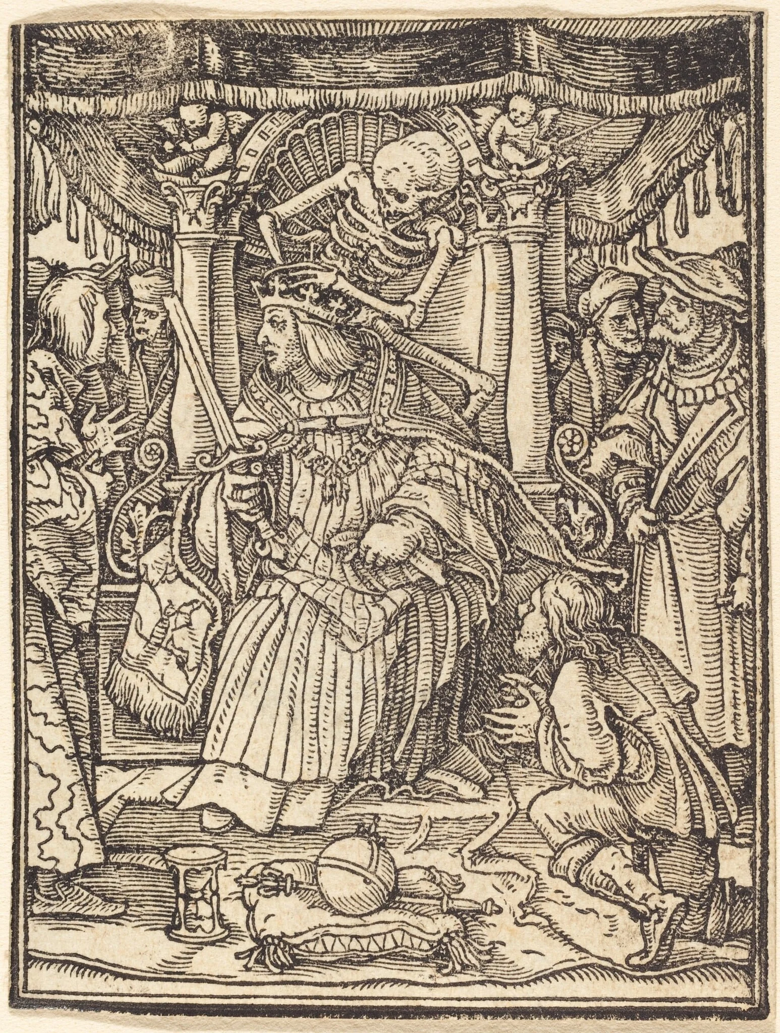 The Emperor, by Hans Lützelburger, ink, 1526