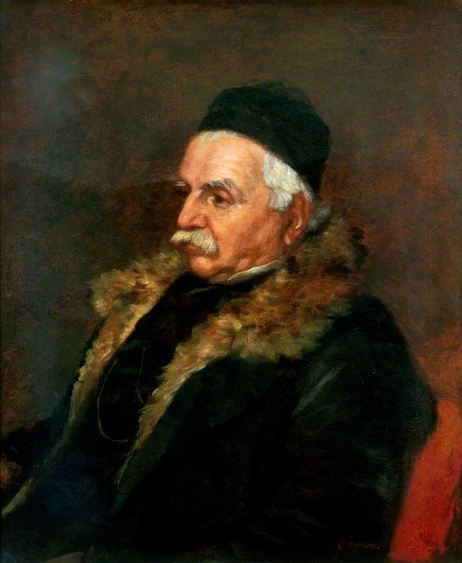 Constantine John Ionides (1775–1852), by George Frederic Watts, oil, 1867