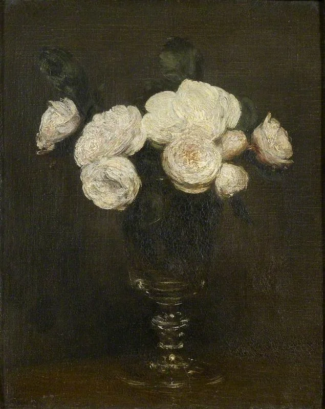 Still Life: Malmaison Roses