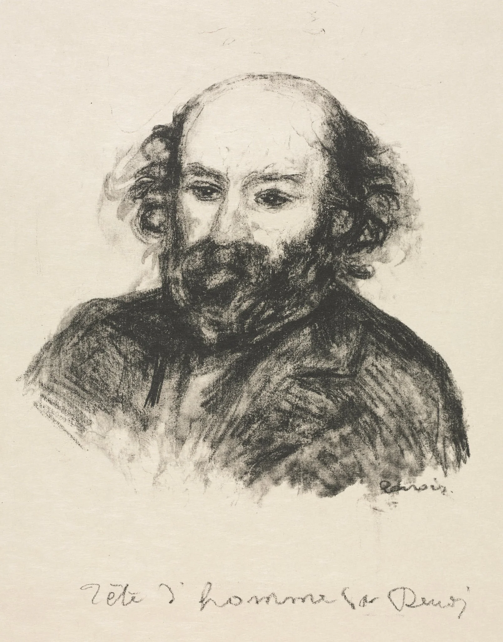 Paul Cézanne, by Auguste Renoir, 1902