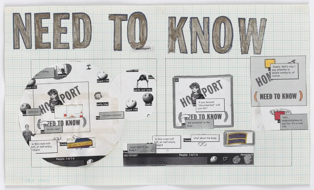 Untitled, by Lawrence Weiner, graphite, 1997