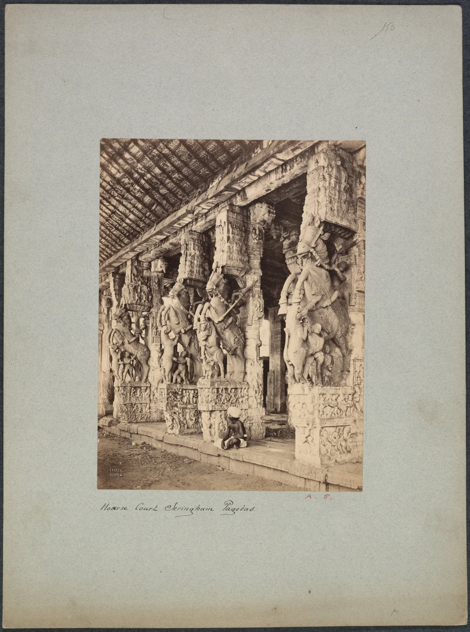 Trichinopoly Horse Court, by Francis Frith & Co., 1864