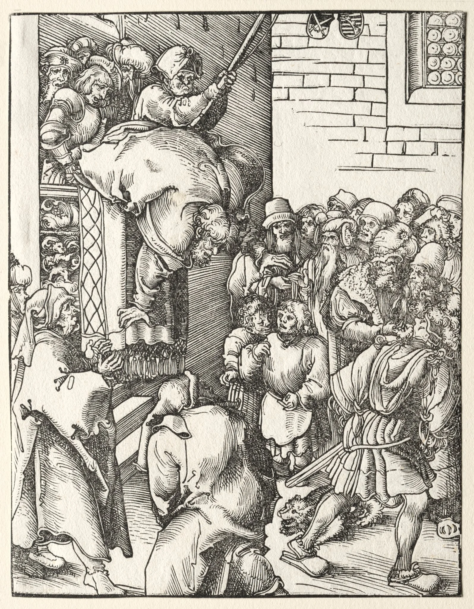 Martyrdom of St. James the Less, by Lucas Cranach the Elder, 1522