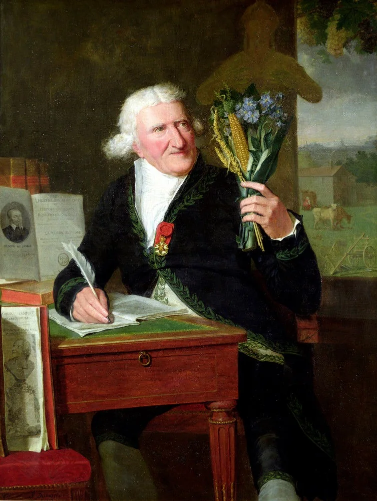 Antoine Parmentier (1737-1813), by François Dumont, oil, 1812