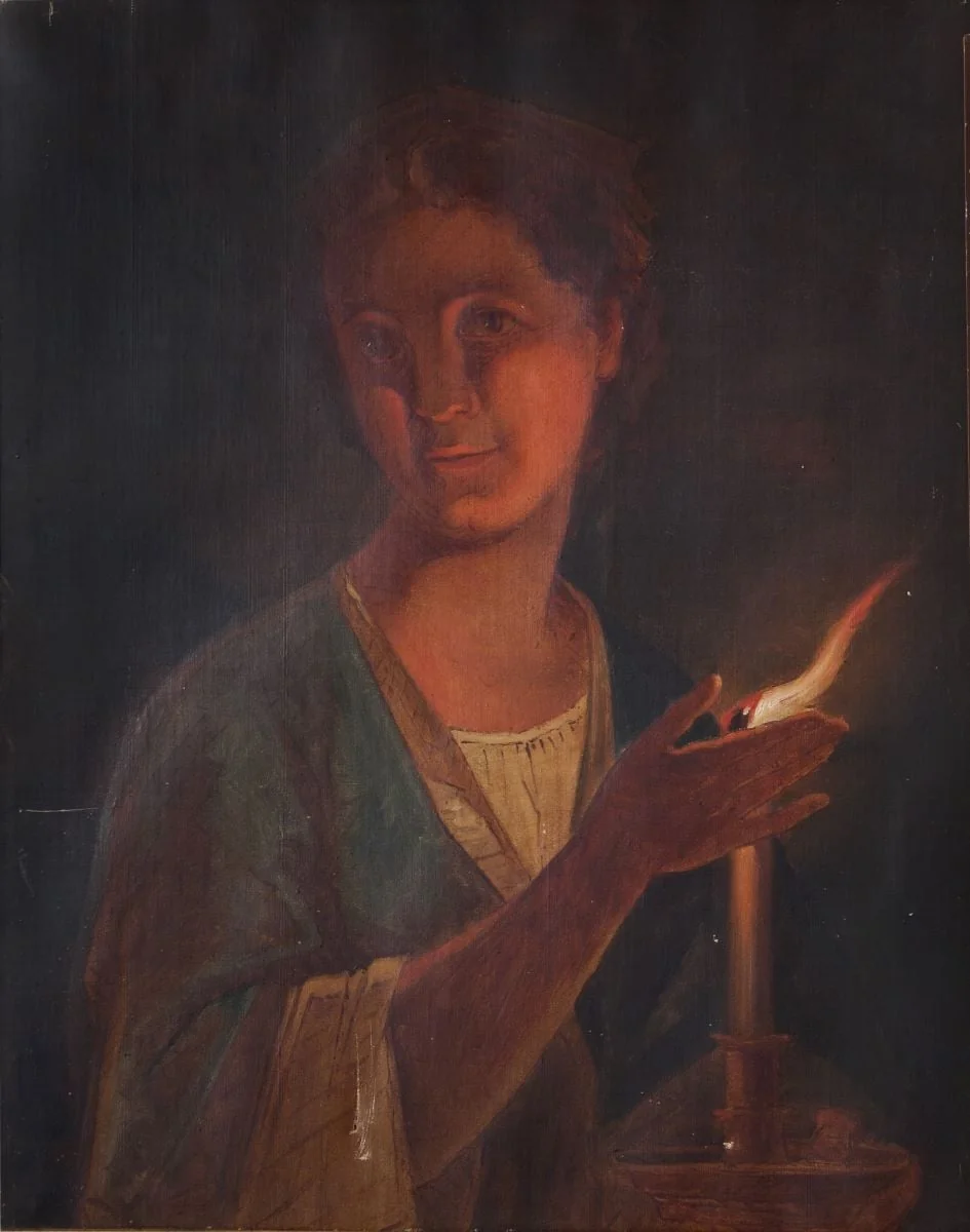 Efect de lumină, by Gheorghe Tattarescu, 1867