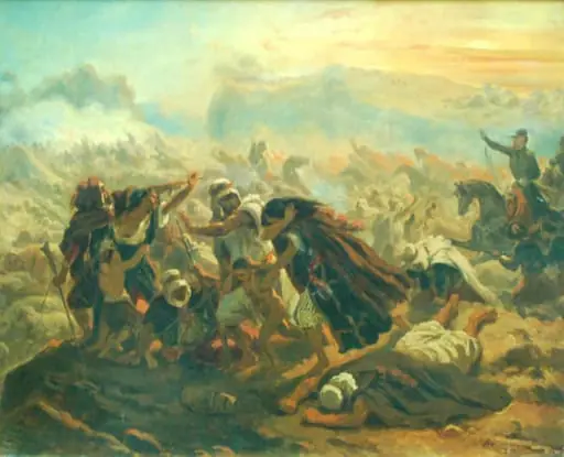 Luptă cu arabii