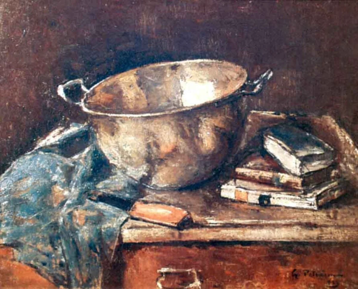 Tingirea de alamă, by Gheorghe Petrașcu, unspecified, 1933