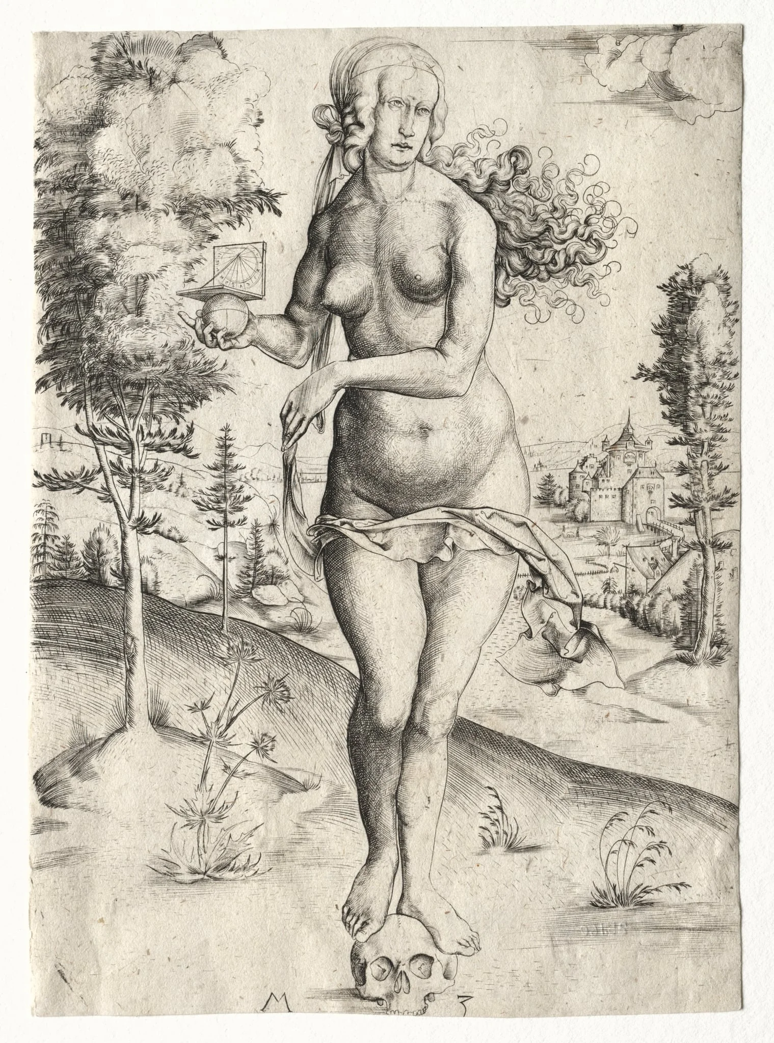 Memento Mori, by Master MZ, 1502