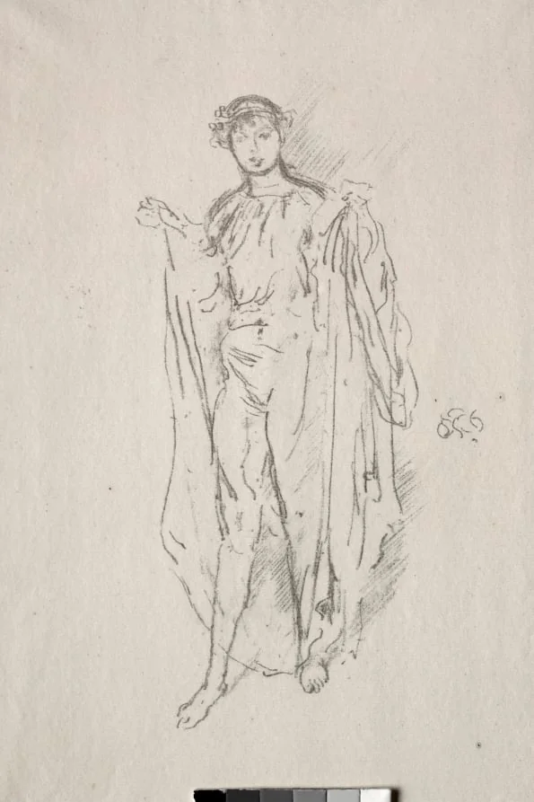 The Girl, by James McNeill Whistler, 1891