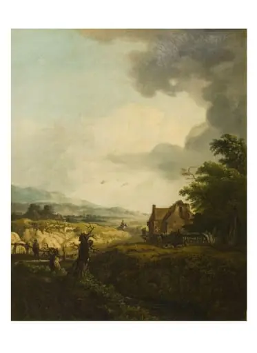 Landscape with an inn