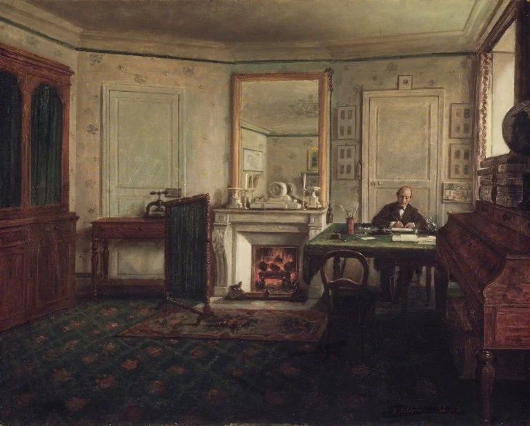 The Office of Don Manuel Romero de Terreros in Paris