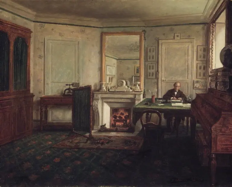 The Office of Don Manuel Romero de Terreros in Paris