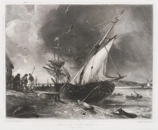 VIEW ON THE ORWELL. NEAR IPSWICH
