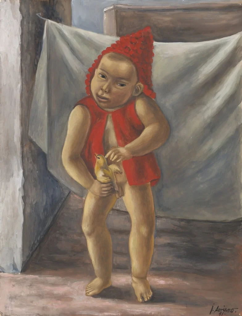 Untitled, by Juan Soriano, gouache, 1941