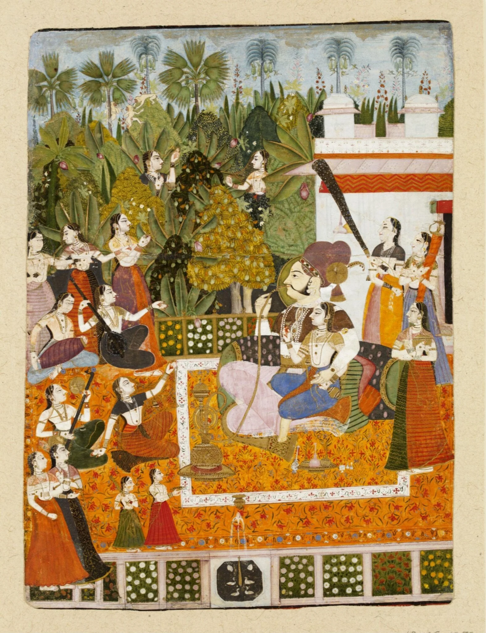 Ratan Singh, by Unknown, paint, 1750