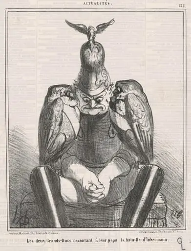 Le deux grands ducs racontant ...Inkermann