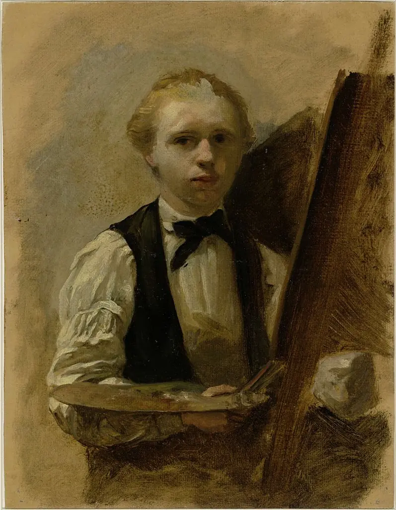 Zelfportret voor de ezel