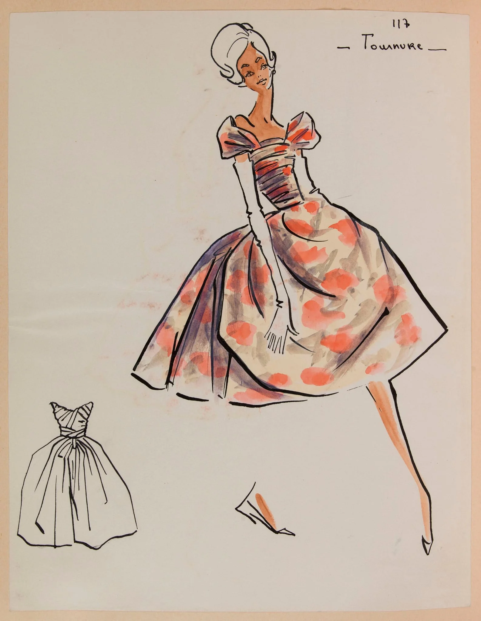 Tournure, by Carven, 1958