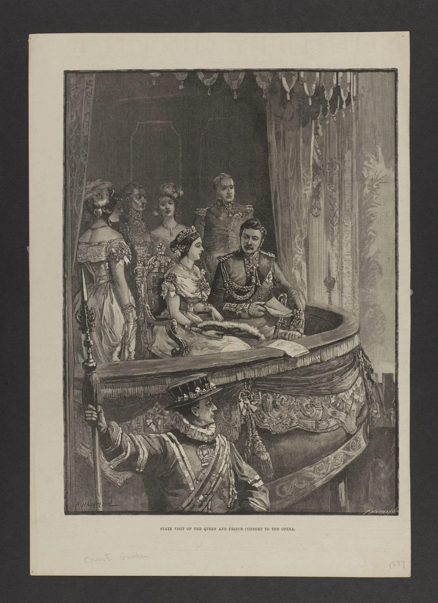 H Beard Print Collection, by Unknown, 1887