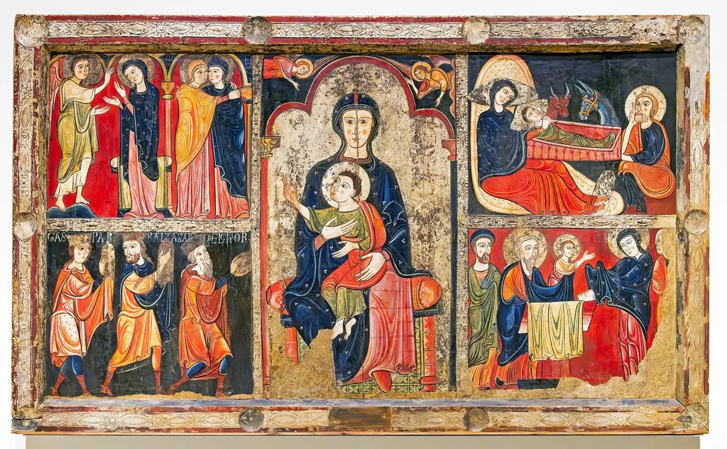 Altar frontal from Avià