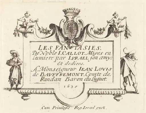 Title Page for "The Fantasies"