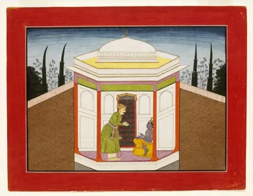 Krishna and Udho
