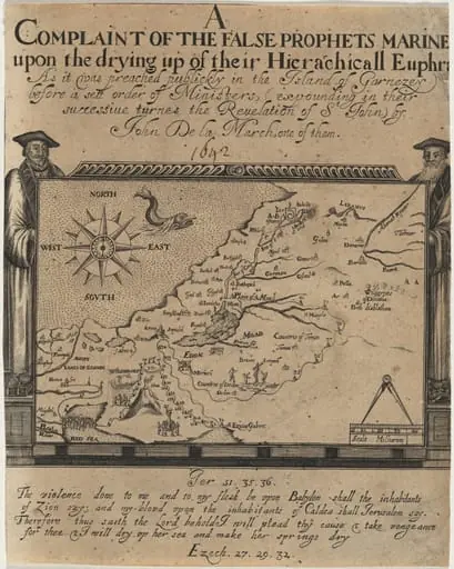 Frontispiece to Complaint of the False Prophets, by John de La Marche