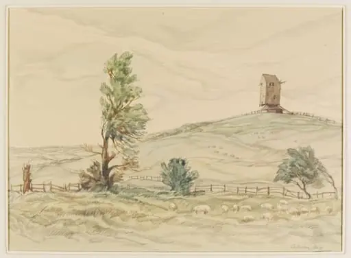 Brangwyn's Mill, Winchelsea, Sussex