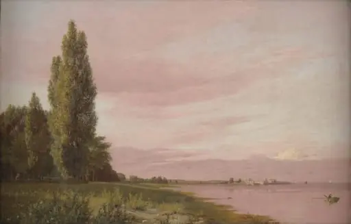 View of the Bay near the Copenhagen Limekiln Looking North. A Quiet Summer Afternoon