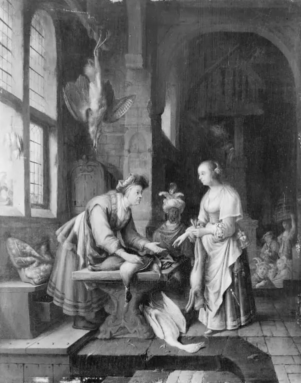 Woman Selling Poultry