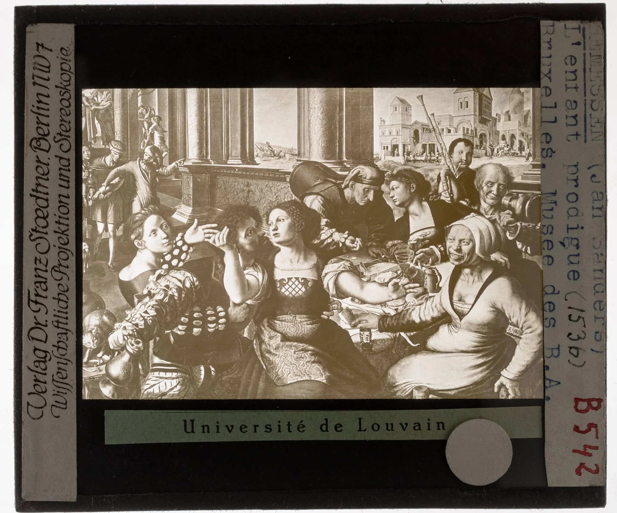 Jan van Hemessen. De verloren zoon