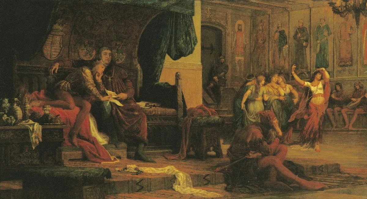 King László V and Regent Ulrik Czillei